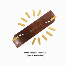 SMGB226 Carbide Grooving Insert Slotting Tools+MGMN200-G Cutting Inserts CNC 2mm