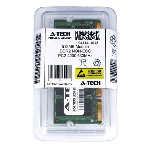 512MB DDR2 PC2-4200 533MHz SODIMM (HP PE831A Equivalent) Memory RAM - Picture 2 of 2