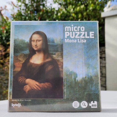 Leonardo Da Vinci   Mona Lisa   Londji Micro Puzzle 600