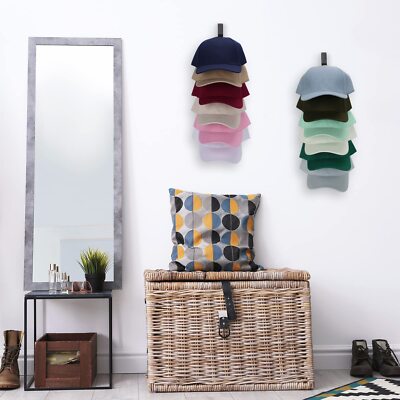 Organizer Per Cappelli Da Parete HANQ - 2 Pezzi In Legno Per Cappellini Baseball - Foto 12