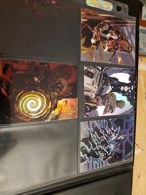 STAR WARS FINEST 1996 TOPPS COMPLETE HOLOFOIL MATRIX INSERT SET 1