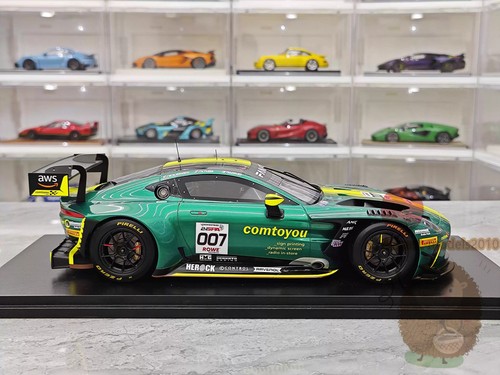 Spark 1:18 Aston Martin AMR GT3 2024 Resin Diecast Model Car Hobby gifts Green - Picture 7 of 18