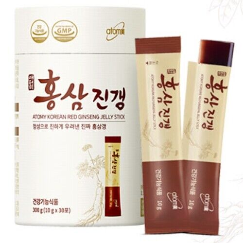 ATOMY Korean Red Ginseng Jelly Stick 10g x 30 ea Red Ginseng Jelly Formula Korea - Picture 2 of 12