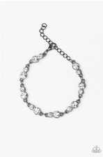 Paparazzi Jewelry Bracelet Twinkle Twinkle Little STARLET- Gunmetal