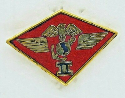 USMC 2ND MARINE AIR WING PIN - CURRENT PRODUCTION - GREAT FOR CAPS/JACKETS!