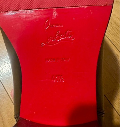 Christian Louboutin William Botas Planas 41.5 Usadas - Imagen 9 de 11