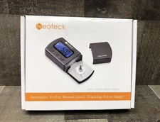 Neoteck Digital Turntable Stylus Force Scale Gauge 0.01g/5.00g Blue LCD NTK018