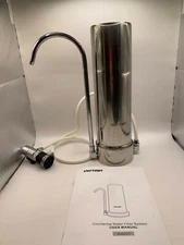 Vortopt Countertop Water Filter System Model F-7 Rapid Flow 8000 Gallons