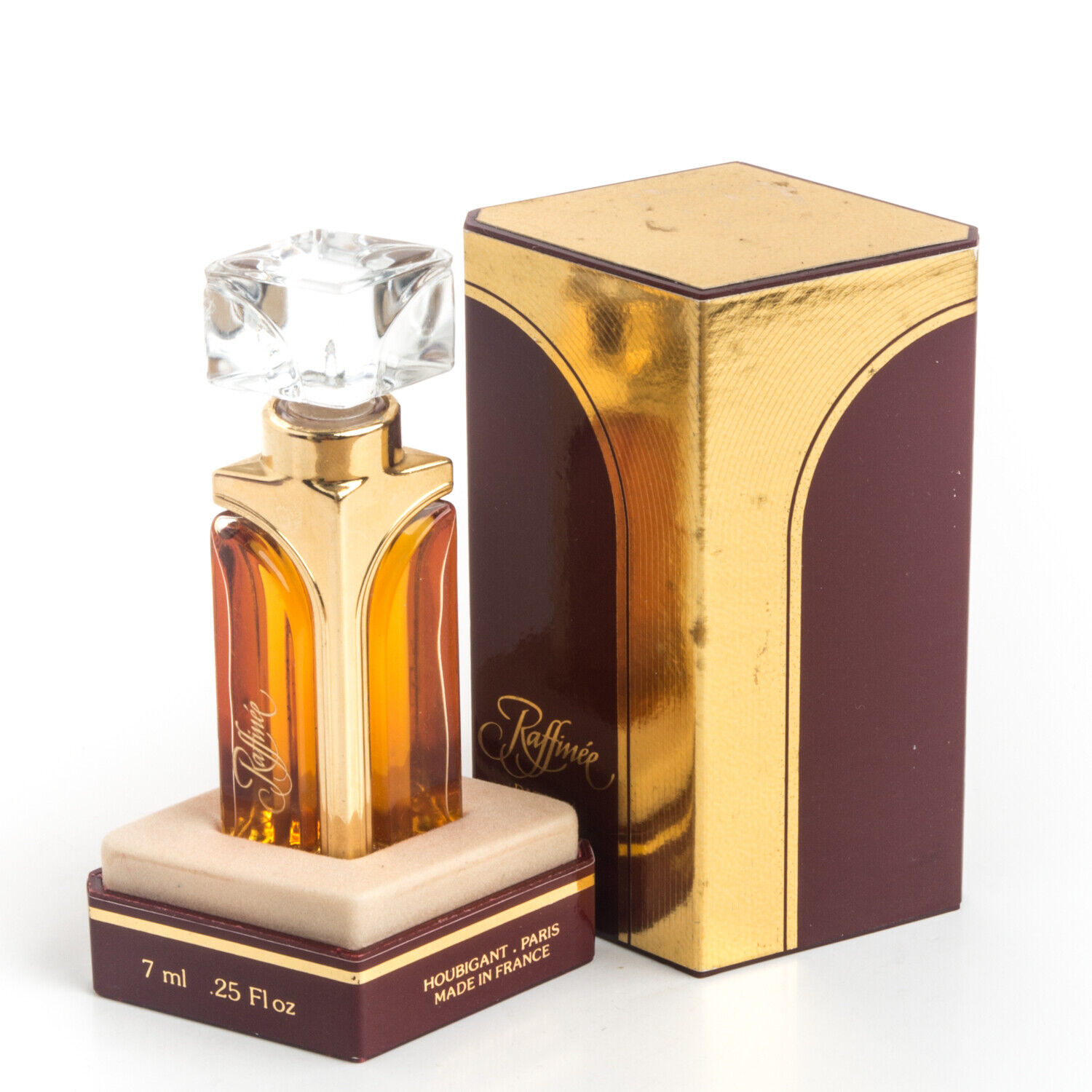 Houbigant Raffinee Parfum .25OZ 7ml Pure Perfume Extrait Vintage Original