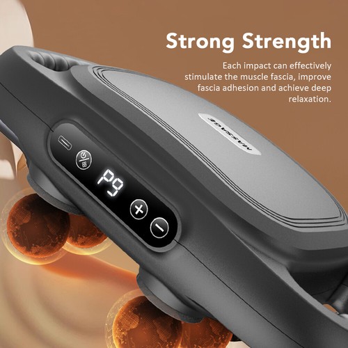 6 Head Massage Gun Deep Tissue with 9 Levels & 9 Modes, Electric Body Massager - Picture 13 of 20