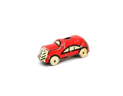 Vintage Unique Art Lincoln Tunnel Tin Toy Car Part Only Ebay