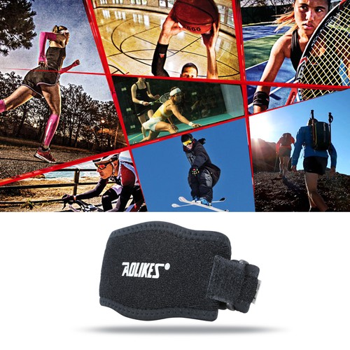 Adjustable Tennis Elbow Support Brace Strap Band Forearm Protection Pain Relief - Picture 3 of 8