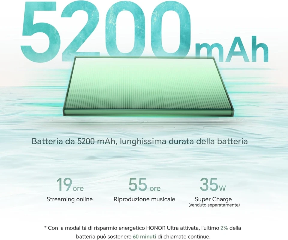 Honor 200 Smart 5G 4 256Gb 6.8'' 120Hz Dual Sim Black NFC, IP64,50MP+2MP - Immagine 3 di 4