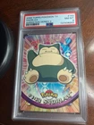 2000 Topps Pokemon TV #143 Snorlax Animation Series 3 PSA 8 NM-MT