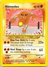 Hitmonlee 42/105 Uncommon Neo Destiny Pokemon WOTC Unlimited Moderately Played on eBay