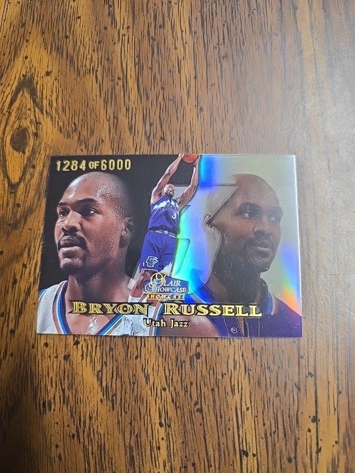 1998-99 Flair Showcase - Bryon Russell #87 Row 1 /6000