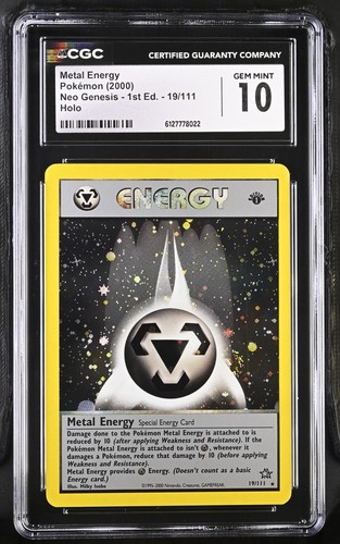 Metal Energy (1st Edition) graded CGC 10 for sale on eBay