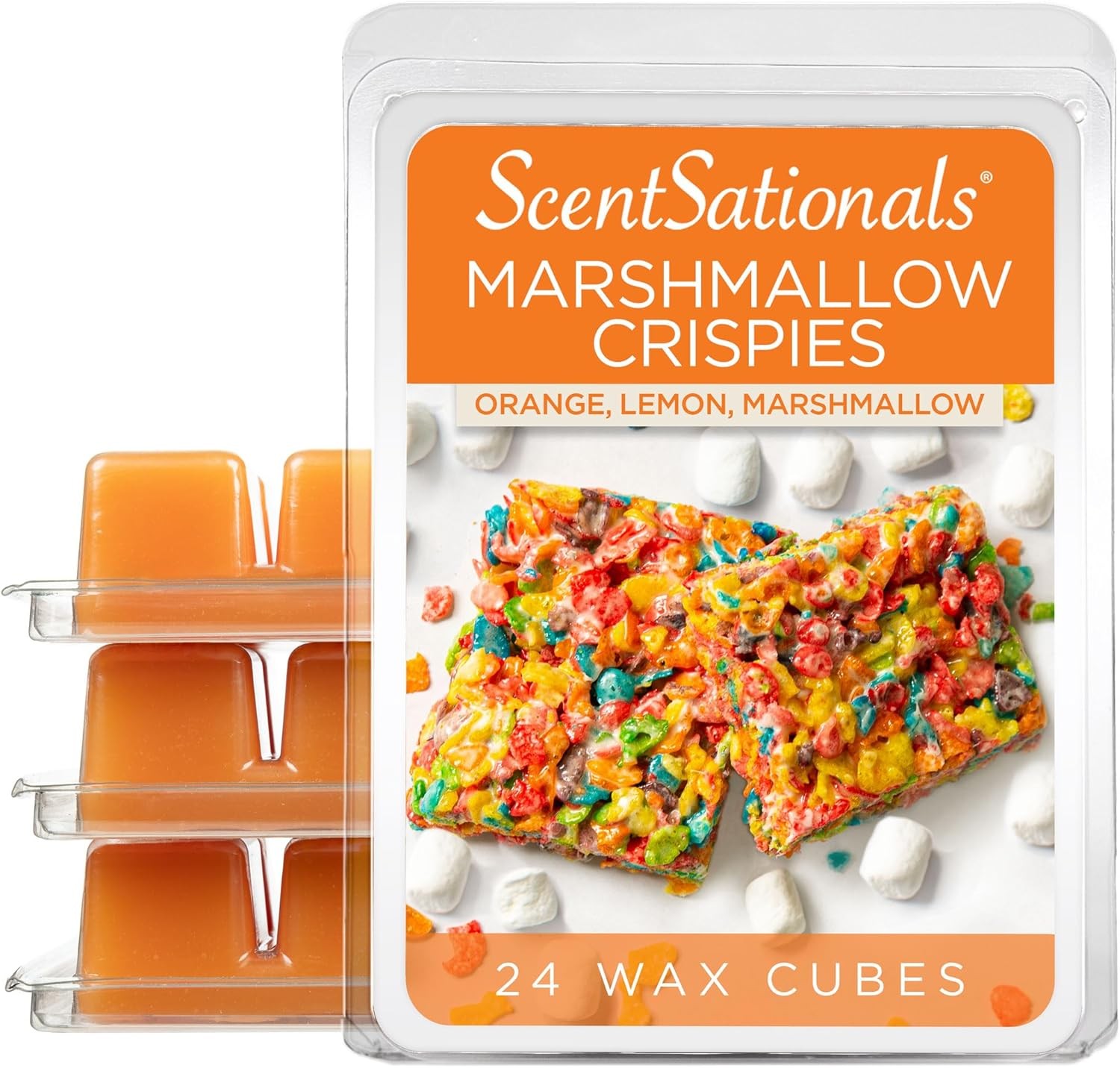 Scentsationals Wax Melts, Cubes Strong Scent - Marshmallow Crispies -...
