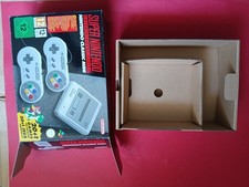 SNES Super Nintendo Classic Mini - BOX ONLY NO CONSOLE