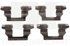 Zubehörsatz Scheibenbremsbelag Hinterachse für NISSAN RENAULT 350Z Coupe