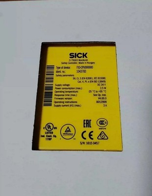 Sick New In Box FX3-CPU000000 V4 Safety Relay FX3-CPU000000 V4 Free shipping