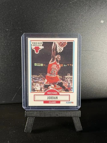 Fleer 1990-91 Michael Jordan #26 Chicago Bulls NBA Basketball Card