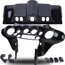 ABS Inner Fairing / Switch Cap Kit For Harley Touring Electra Street Glide 96-13
