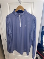 Rhoback Men  s Q-zip Don  t Mess Large. Fantastic Shape, Lightly Worn.