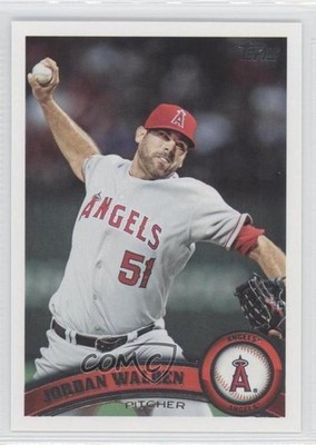2011 Topps Jordan Walden #337 3v2