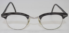 Vintage SHURON Ronsir BROWNLINE 1/10 12k GF 26mm gf Eyeglasses Frames 1950's