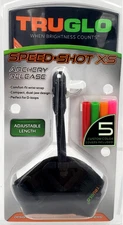 TRUGLO SPEED SHOT XS ARCHERY RELEASE DUAL JAW COMFORT STRAP ADJUSTABLE BLACK NEW