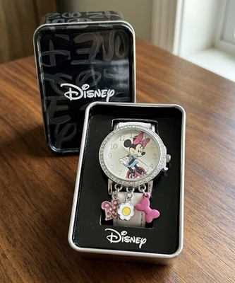 Disney Collection Minnie Mouse Charm Watch Wristwatch Disney Franchise