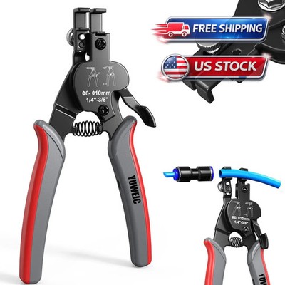 Push to Connect Fittings Disconnect Tool Air Line Removal Tool for 1/4-3/8''