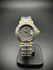 Tag Heuer 6000 Two Tone 18k Gold  Grey Dial  ...