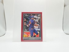 2022 Panini Three and Two Rookie Jose Siri Red Base Parallel FOTL 6/6