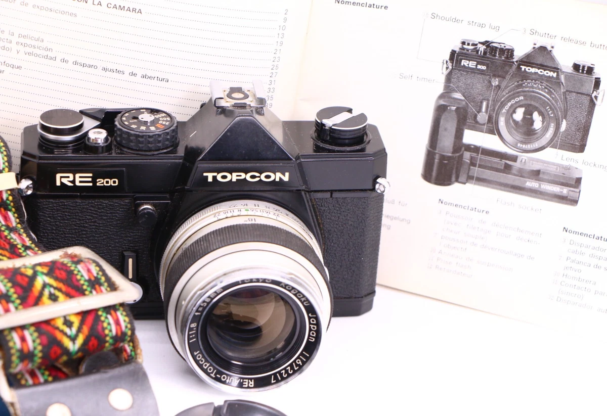 APPAREIL PHOTO ARGENTIQUE Vintage - Boitier Reflex Topcon Unirex