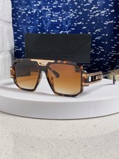 CAZAL new style steampunk retro square oversize double-bridge sunglasses, unisex