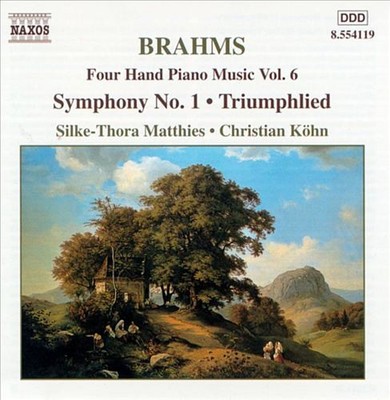 CHRISTIAN KOHN / SILKE-THORA MATTHIES BRAHMS: FOUR HAND PIANO MUSIC, VOL. 6 - SY