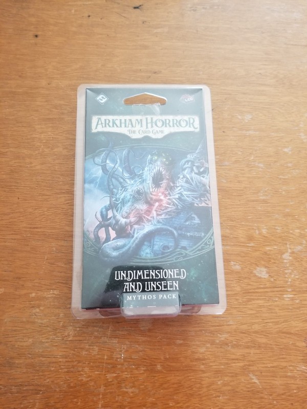 Arkham Horror the Card Game Undimensioned and Unseen Mythos Pack