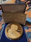 Washington Mint 2000 Sacagawea 4oz .999 Fine Silver,24K Gold Overlay W/CoA & Box