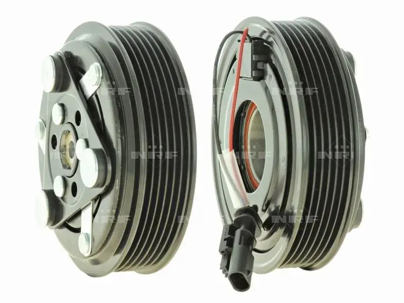 Air conditioning compressor clutch 380168 NRF for SAAB OPEL RENAULT MITSUBISHI - Image 2