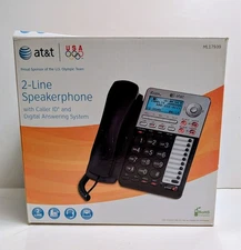 AT&T ML17939 2-Line Corded Phone Telephone w/Answering Machine & Caller ID