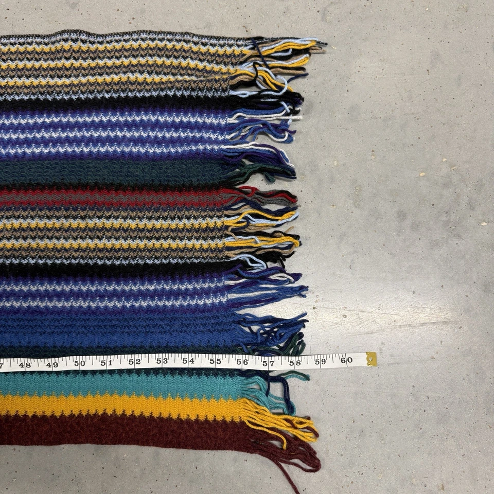 Bufanda multicolor para mujer Missoni mezcla acrílica de lana a rayas Foto 4 de 4