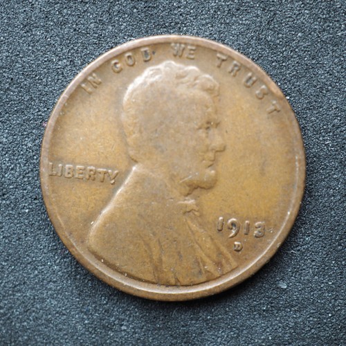 1913 *D* LINCOLN CENT * SCHÖNE MÜNZE!* - KOSTENLOSER VERSAND! M8354