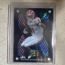 Leaf Kayden Dixon-Wyatt Football Parallel Sports Trading Card