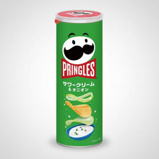 Kellogg's Pringles Sour Cream Onion Snacks, Japanese Flavor Variety