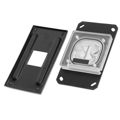 CPU Water Cooling Block Waterblock Liquid Cooler With 3mm Copper Baseplate F Fit