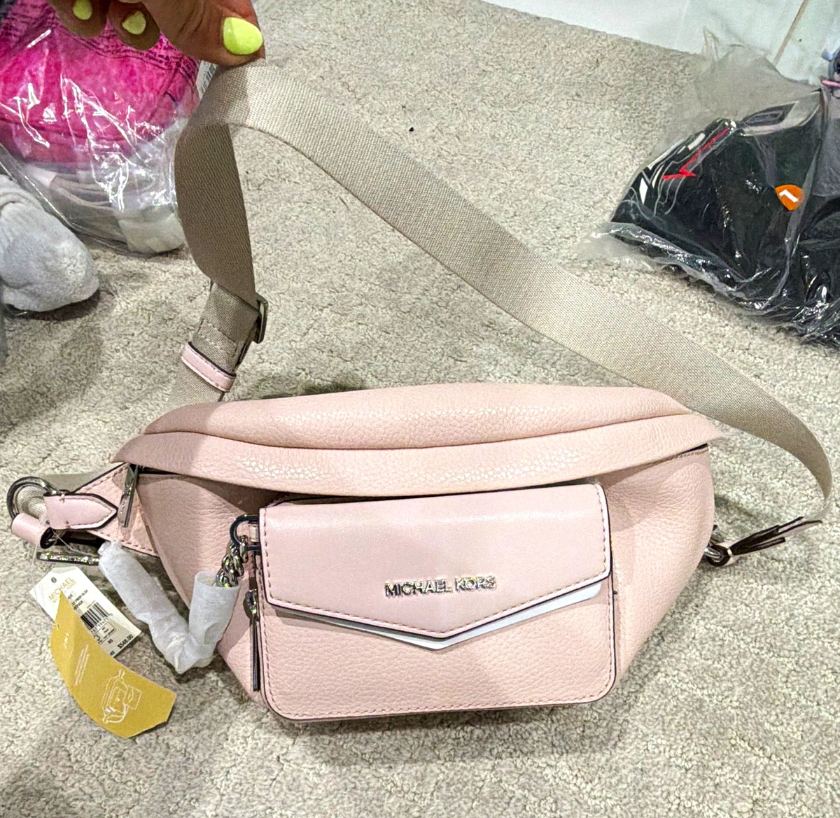 Michael Kors Leather Belt Bags & Fanny Packs for Women for sale | eBay