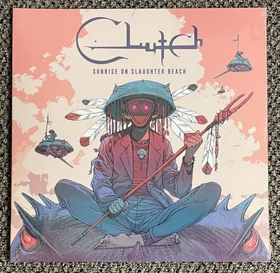 Clutch Sunrise On Slaughter Beach SEALED Signed Insert Teal Vinyl Limited 2500