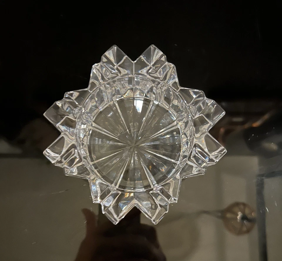 Prato de doces Mikasa Crystal Starfire - Descontinuado - Imagem 2 de 4